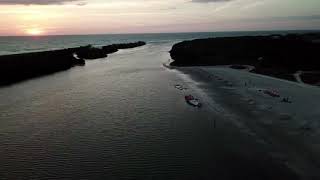 Marco Island Sunset Aerial
