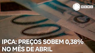 IPCA: puxado por medicamentos e alimentos, preços sobem 0,38% em abril