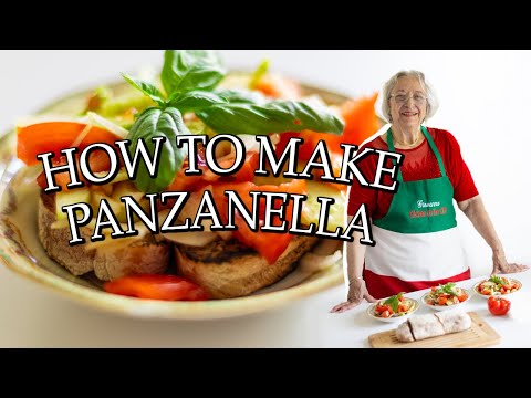 Easy Panzanella | TOMATO & BREAD SALAD | Kitchen on the Cliff with Giovanna Bellia LaMarca