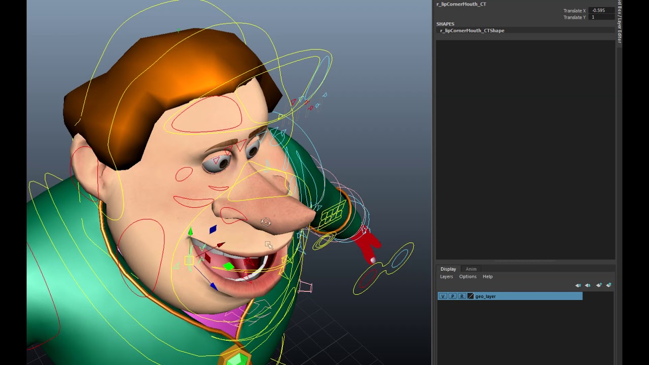 Characters Rigging reel for Ozz by Alexander Gushin, Maya