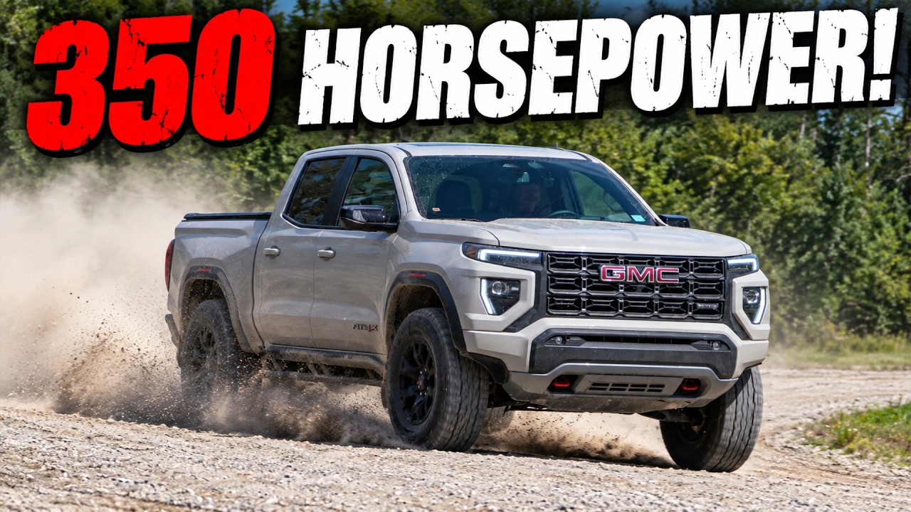 2027 GMC Canyon AT4X First Dirt! See How the Upgraded Canyon Performs Off-Road