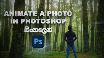 Animate a Photo in Photoshop ( Sinhala )