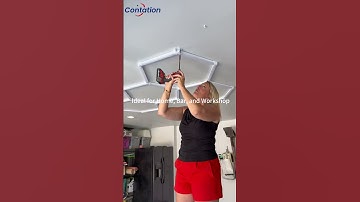 #shorts  #ledhexagonlights #ledlights LED Hexagon Light Panels, Garage Led Light, Detailing Light