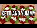  keto snack and italian street food