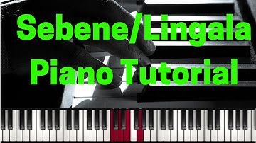 PIANO SEBEN TUTORIAL 1 5 4 5 PROGRESSION (USE A PAIR OF HEADPHONES) (Instructor - Caleb Fadhili)
