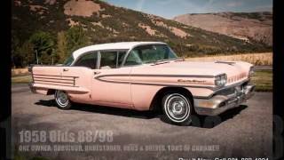 1958 Oldsmobile Eighty-Eight, UNRESTORED, ONE OWNER, BARNFIND, RUNS & DRIVES, LOTS OF CHROME!!