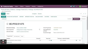 Odoo   Devoluciones Facturas Electrónicas POS