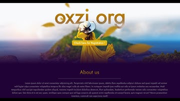 Landing page Web with Parallax Effect 2022