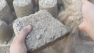 Stoney mud sand dry crumbling on floor||RS Craving Asmr❤🤍💙