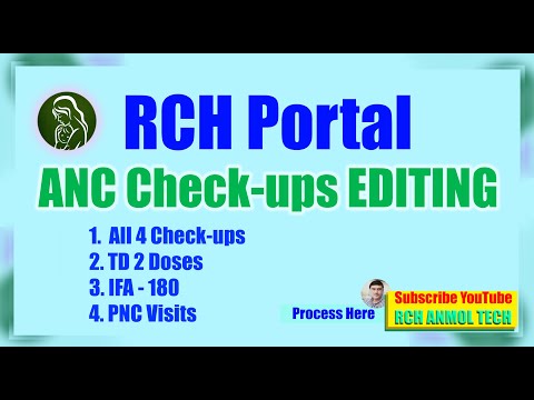 ANC Checkups | Services | Editing