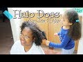 Little Sister Does Big Sister Hair | Hair Routine | RaisingHalo Vlogs