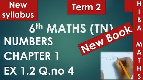 6th maths term 2 chapter 1 exercise 1.2 question 4 tn samacheer new syllabus 2020-2021