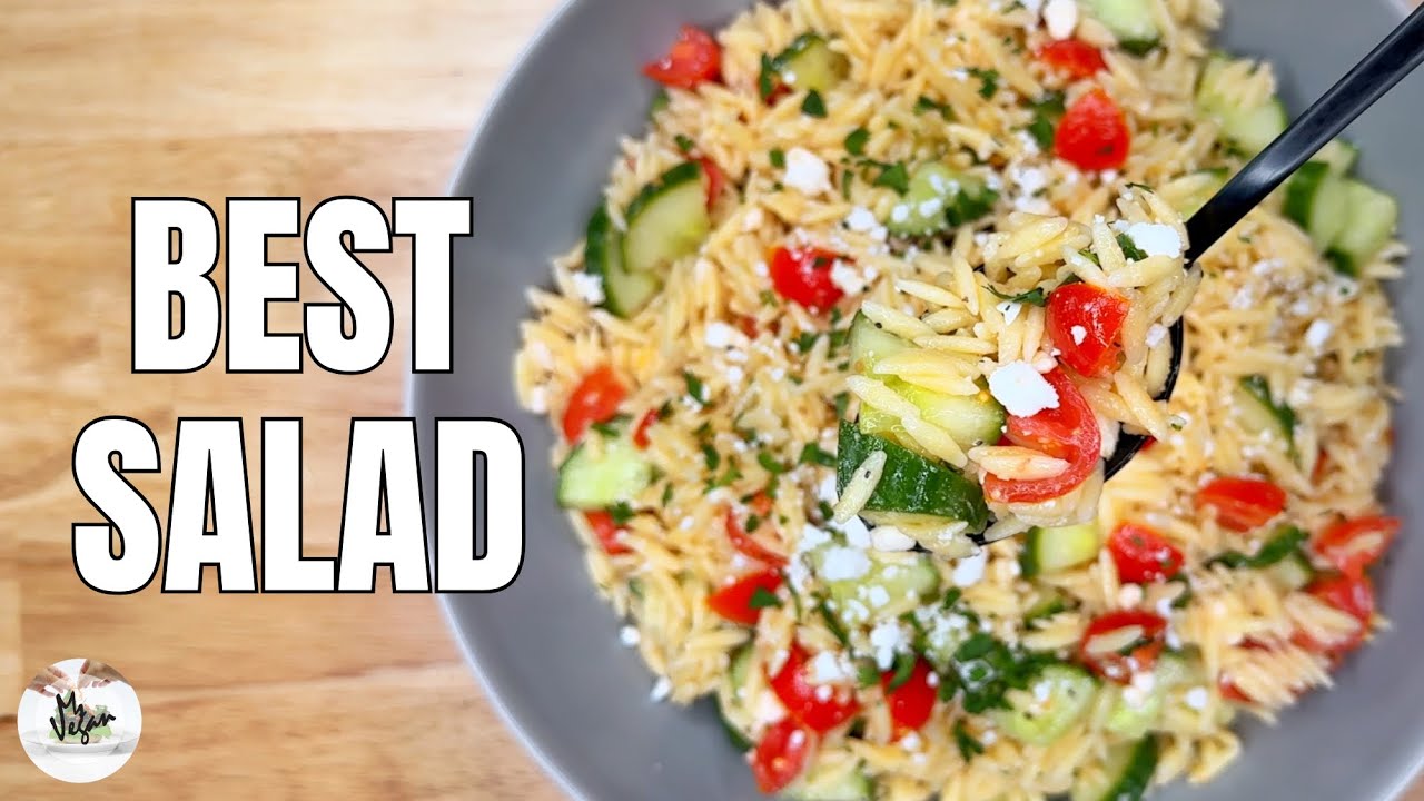 Easy Orzo Salad Recipe You’ll Make All Summer!