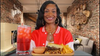 Eating A Homemade Double Cheeseburger & Fries! Modern Day Slavery, & Bottle Girl With Natural Hair?