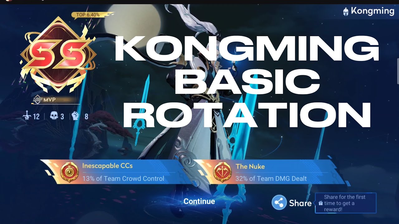 KONGMING BASIC ROTATION | FULL GAMEPLAY 