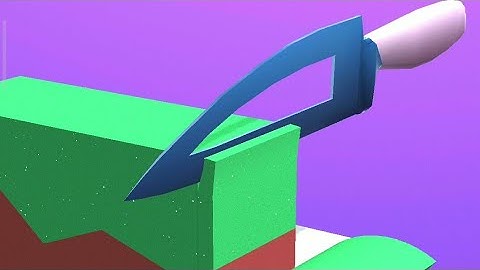 ASMR Slicing! so satisfying and relaxing game relaxing video || play online  @relaxinggaming1