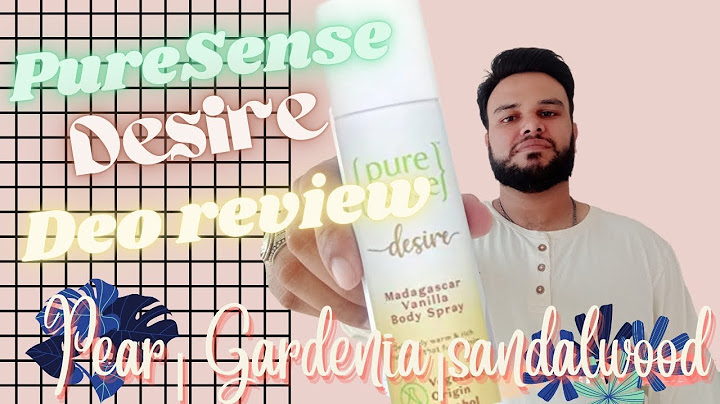 Secret essential oils deodorant vanilla and sandalwood