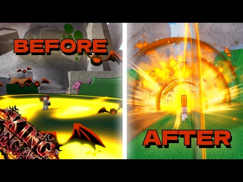 NEW Pumpkin Smasher  Sword Before & After Reworked! - KingLegacy UPD 4.8