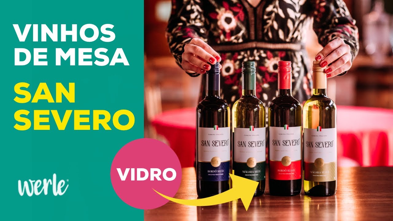 Vinho de Mesa San Severo (VIDRO) - YouTube