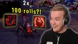 LUCKIEST ROLLS EVER in AQ40! | Classic WoW Warrior