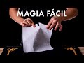 TRUCO FÁCIL CON PAPEL - Servilleta rota y recompuesta 😱