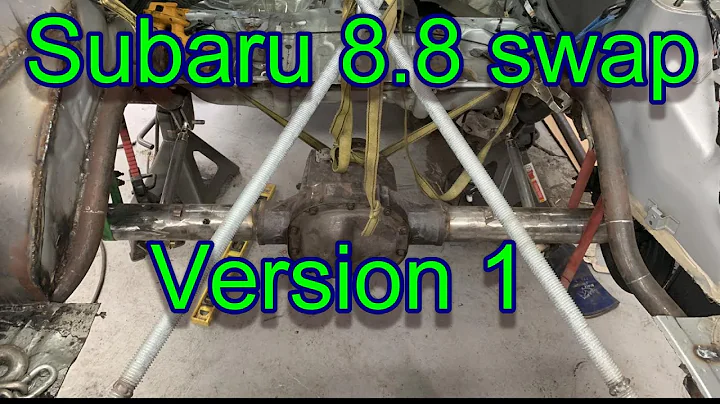Ford 8.8 swapping a Subaru. Ls swapped WRX #31