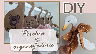 DIY PERCHAS para BEBES 🐻🐰🦊con RECICLAJE |  SHANTI IRENE