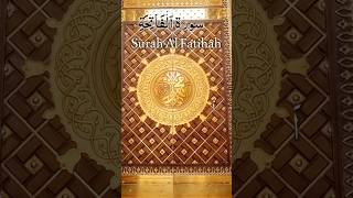 Surah Al-FATIHAH 🤍 Egzon Ibrahimi #egzonibrahimi #quran #shorts