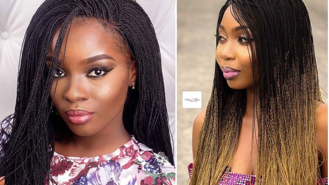 🦋Micro Braids Compilation🦋 - YouTube