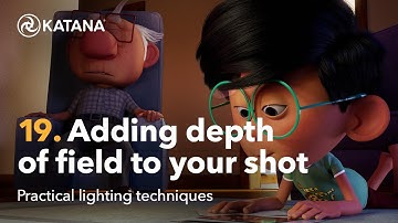 Practical lighting with Katana and Arnold: Adding depth of field to your shot
