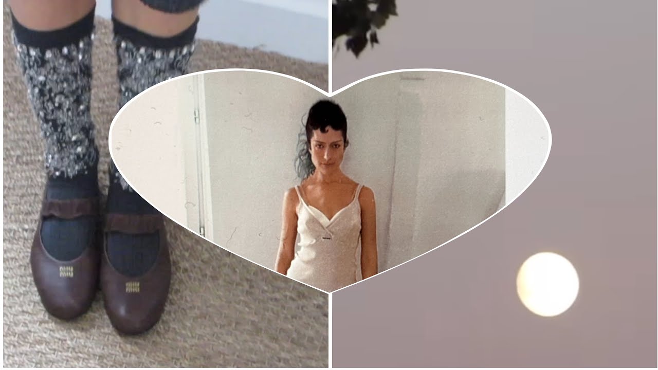 una flor ༘⋆✿.  miumiu show, arte, panna cotta, vintage shopping con amigas.