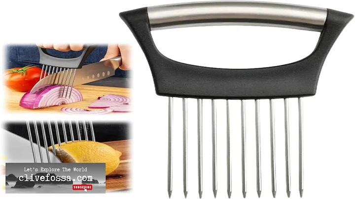 Stainless Steel Onion Slice Holder Lemon Slicer Vegetable Cutter Chopper Slicing Assistant Review