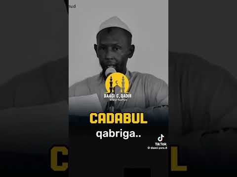 Cadawul Qabriga Maxa Kataqan