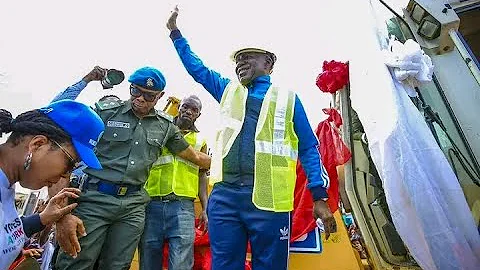 GOV. OTTI FLAGS-OFF THE RECONSTRUCTION OF THE ABANDONED PORTHARCOURT ROAD, ABA