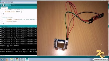 Esp3212 Unboxing and Get Start with Arduino  WiFi + BLE combo
