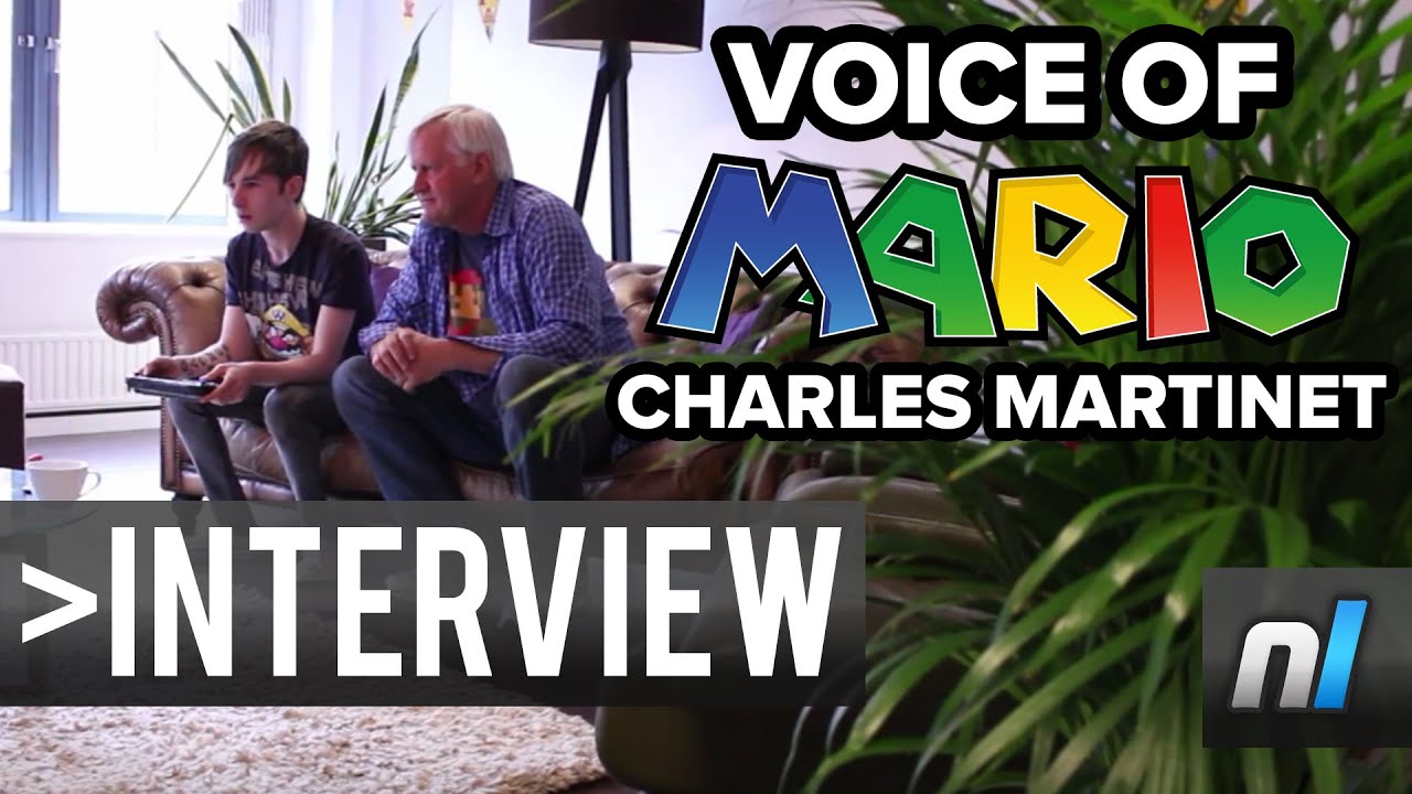 3ds dassault Charles Martinet Interview - Super Mario Maker, Voicing Mario and More