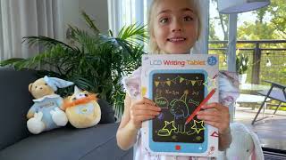 Bravokids Lcd Writing Table For 3-8 Year Old Girls Boys