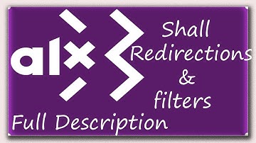 Alx Shell, I/O Redirections and filters project