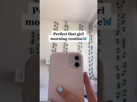 Perfect ‘That girl’ morning routine