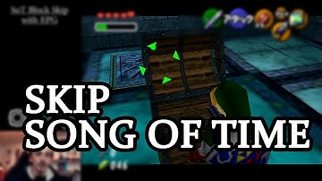 HOW TO Skip Song of Time Block with Entrance point Glitch in Water Temple for Ocarina of Time