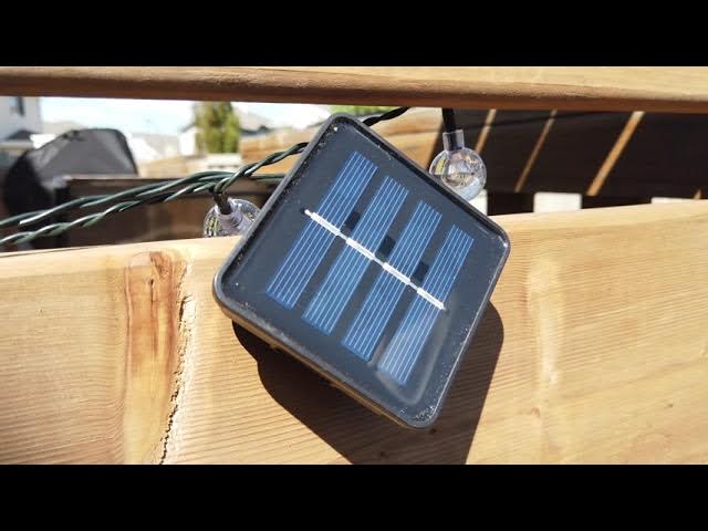 Toodour Solar String Lights Outdoor, 56ft 100 LED Globe String