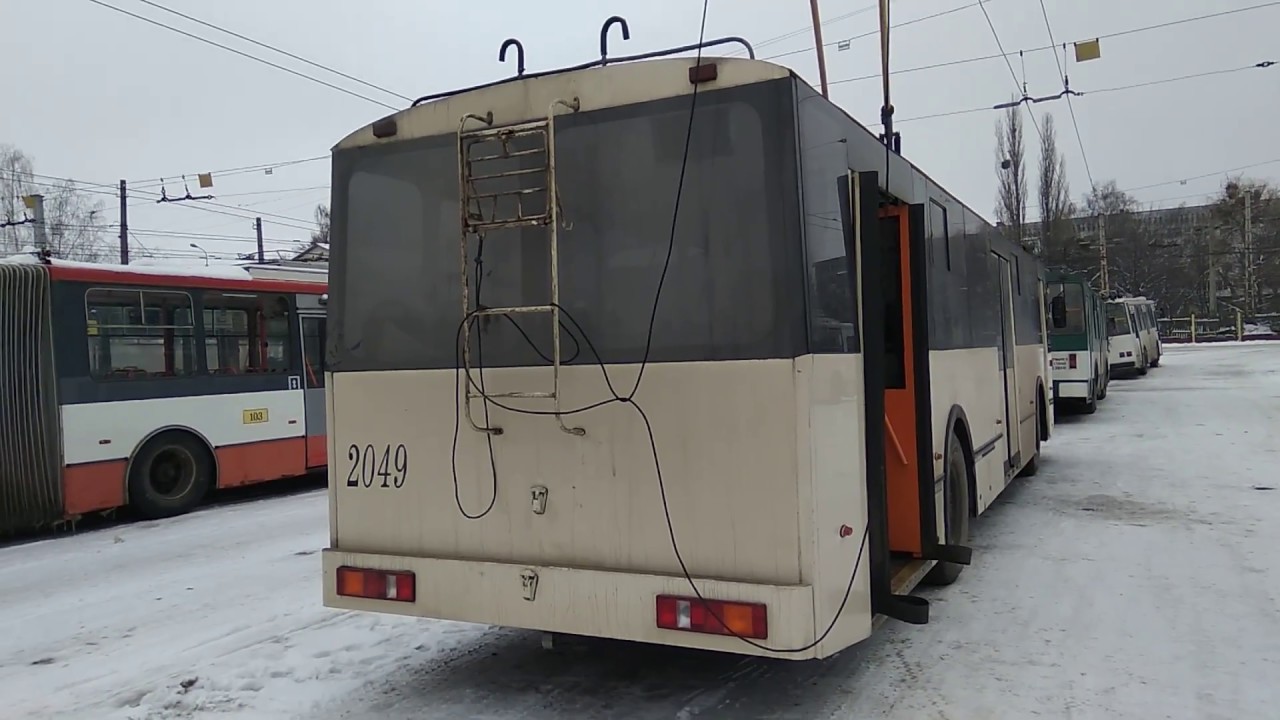 Житомирский троллейбус: Обзор и запуск ЗиУ-682Г №2049