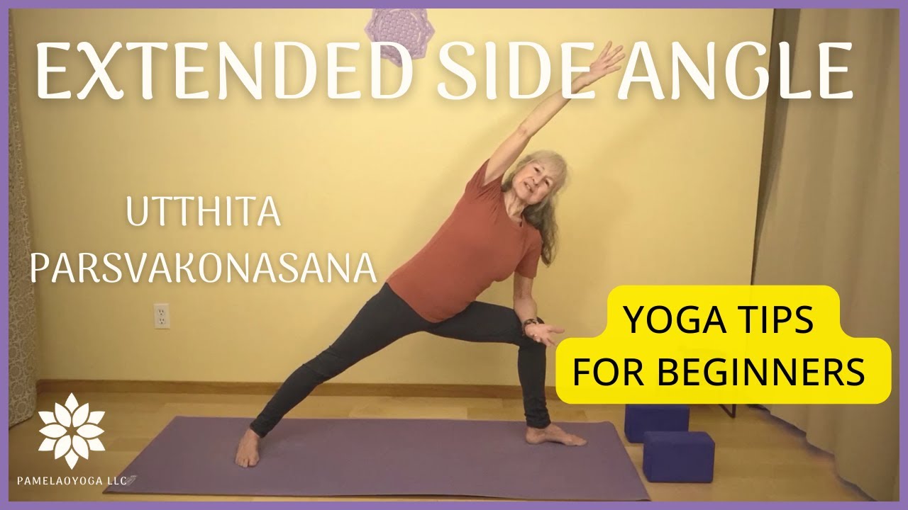 How To Do Extended Side Angle Pose For Beginners