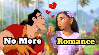 Why We Don't See ROMANCE in DISNEY movies anymore?