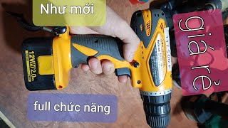 (đã bán)Máy khoan pin nhật bãi. Ngày 16-6-2020 .liên hệ Phúc 0845533286