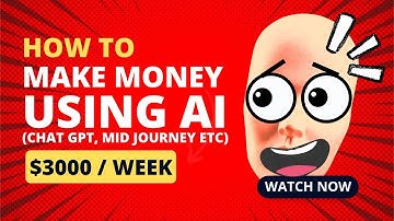 Bank $3000 A Week Using AI (ChatGPT, DALL.E) | The Cheddar Man