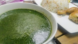 أسهل طريقة لعمل الملوخية وسرّ اللون الأخضر. The secret behind green Molokhia