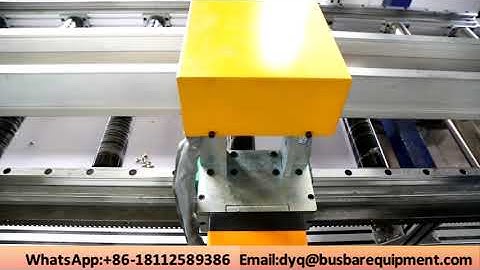 fully automatic busduct assembly production line