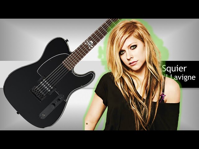 Avril Lavigne - Squier Telecaster - AlmaGuitars - YouTube