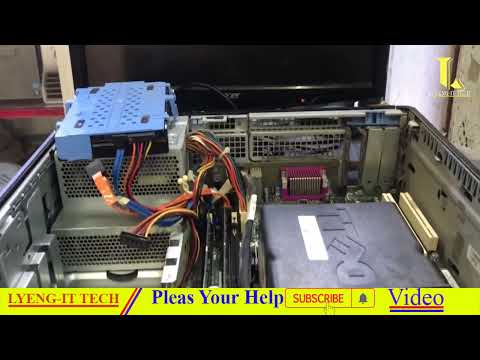 Desktop Dell Not Power Soplay and Fix  Error System Halted Windows 7.8.10